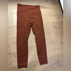 Athleta Leggings Cinnamon/Rust Orange